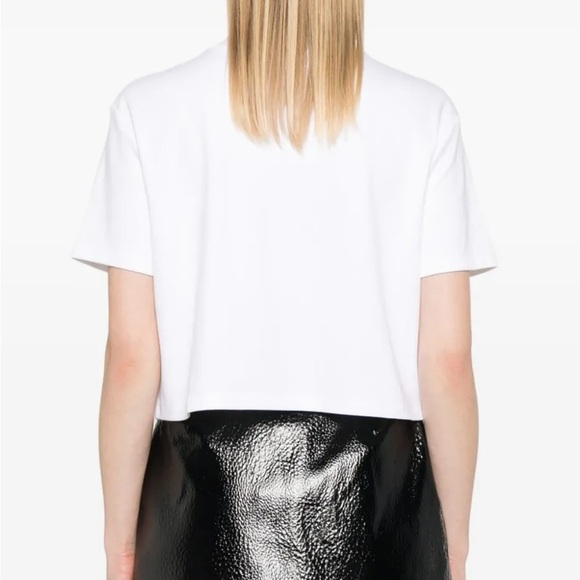 NWT authentic SANDRO RHINESTONE CROP TOP S - Picture 3 of 7